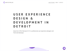 Tablet Screenshot of anycircle.com